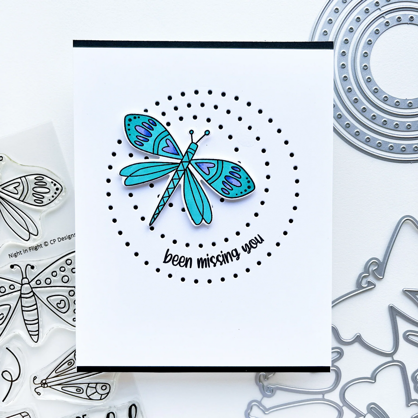 Round About Messages Stamp Set
