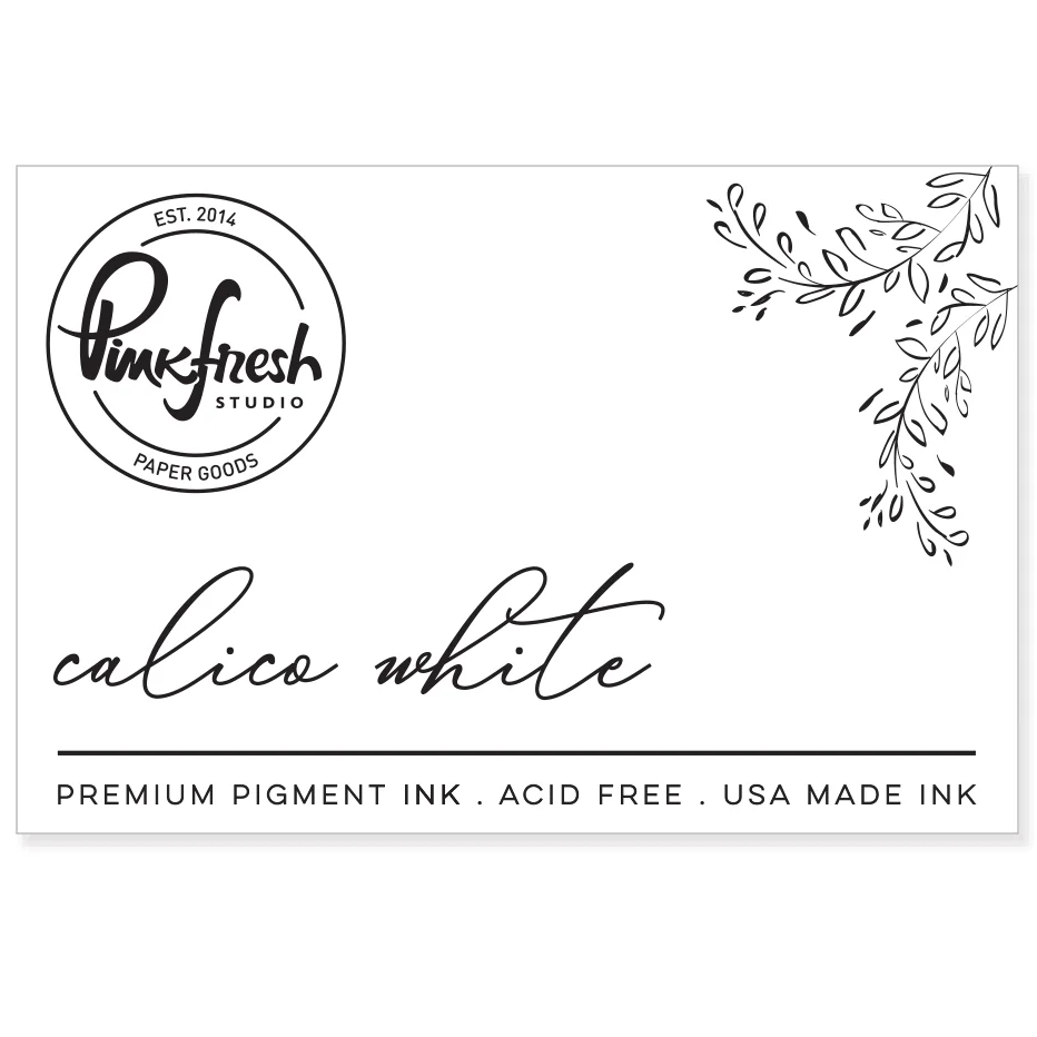 Premium Pigment Ink Pad Calico White