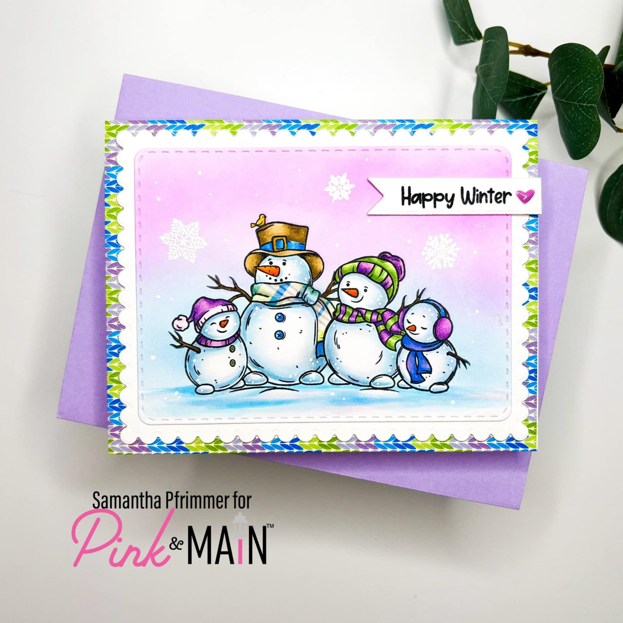 Snow Family Stamp Set