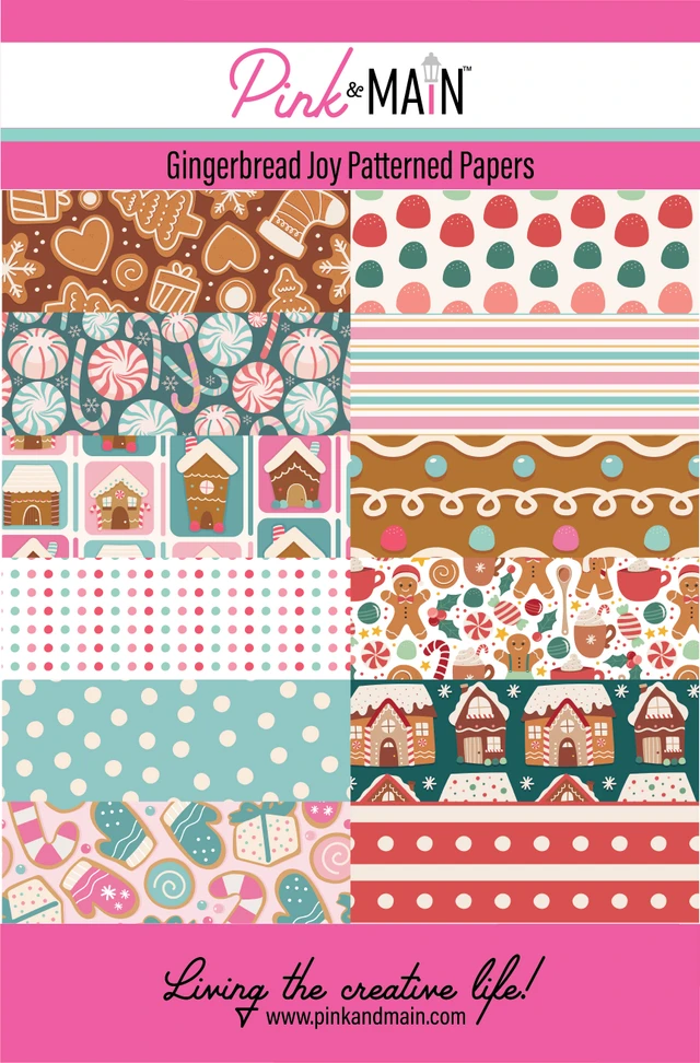 Gingerbread Joy 8.5 x 5.5 Paper Pack