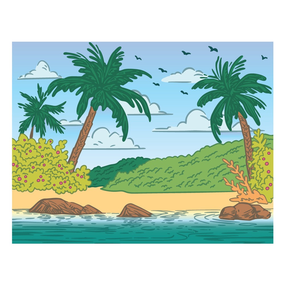 Palm Beach Layering Stencils
