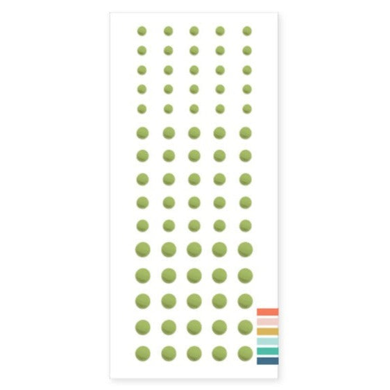 Enamel Dots: Parsley