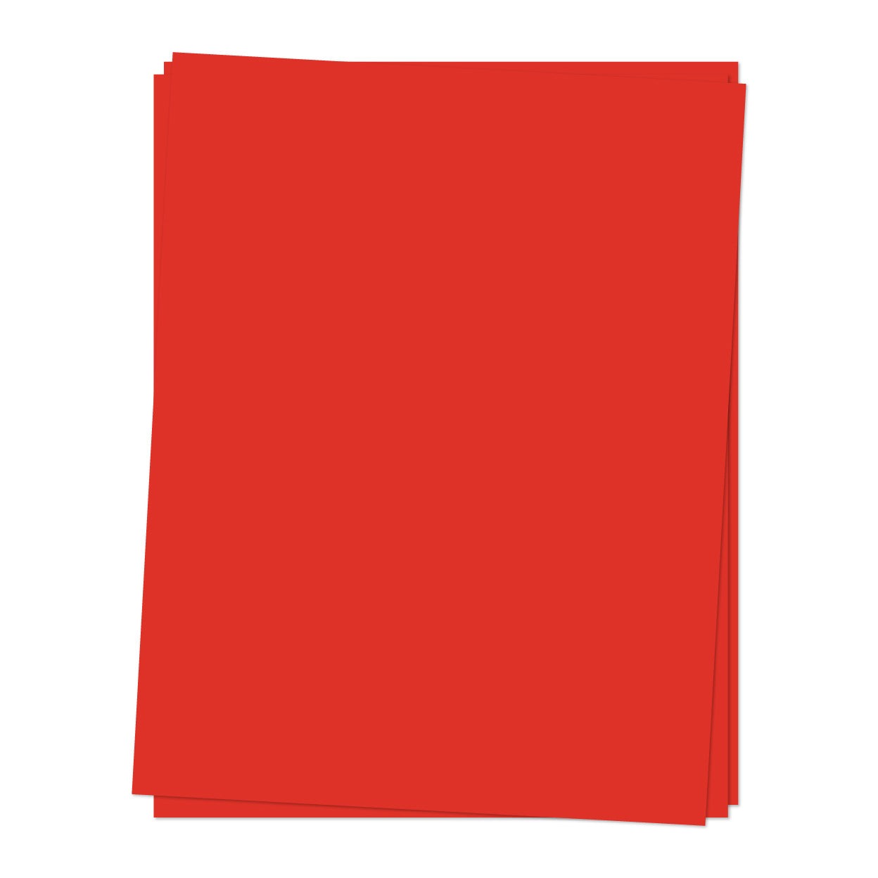 8.5 x 11 Cardstock: Poppy