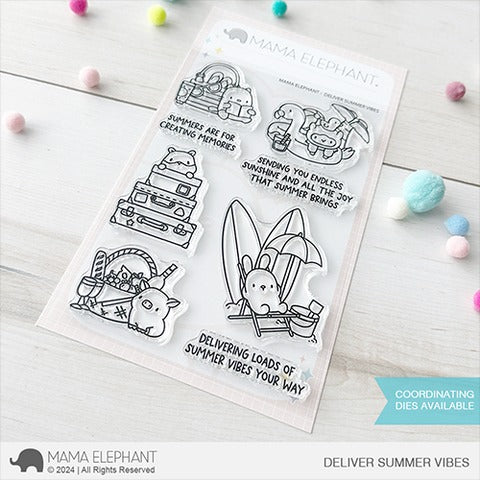 Deliver Summer Vibes Stamp Set
