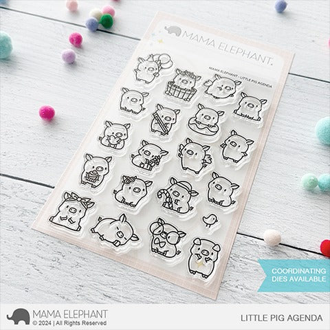 Little Pig Agenda Stamp Set