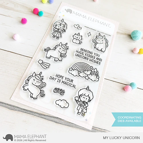 My Lucky Unicorn Stamp Set