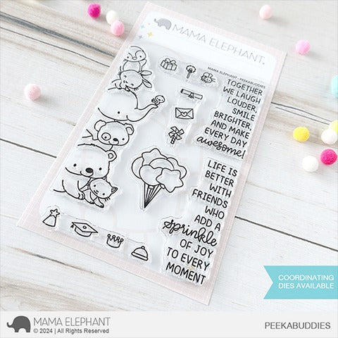Peekabuddies Stamp Set