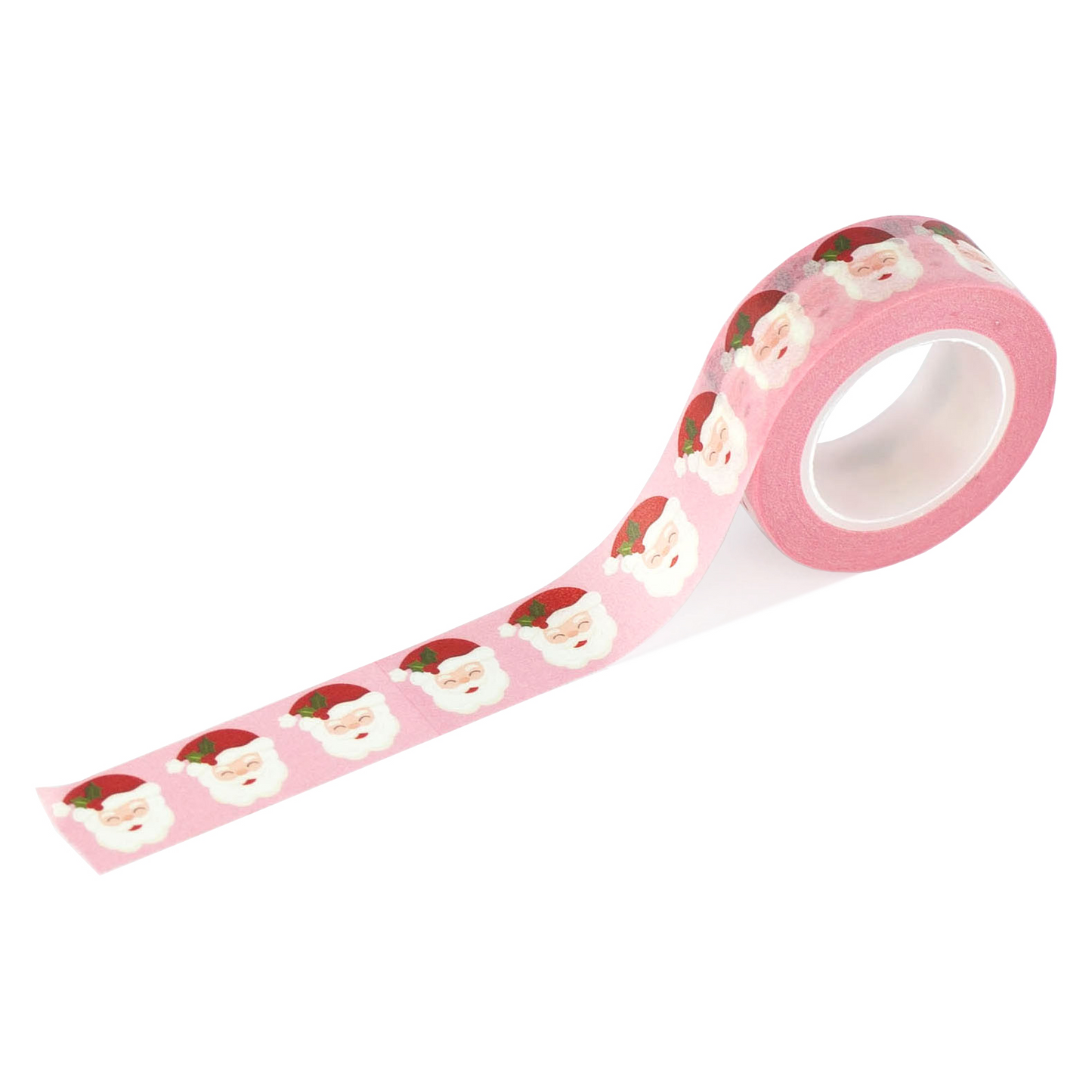 Santa's Christmas Delivery Pink Jolly Santa Washi Tape