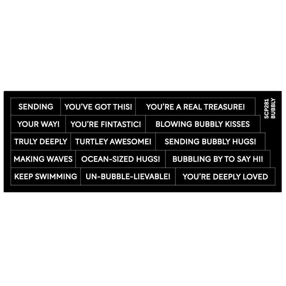 Subsentiments Bubbly Die Cuts