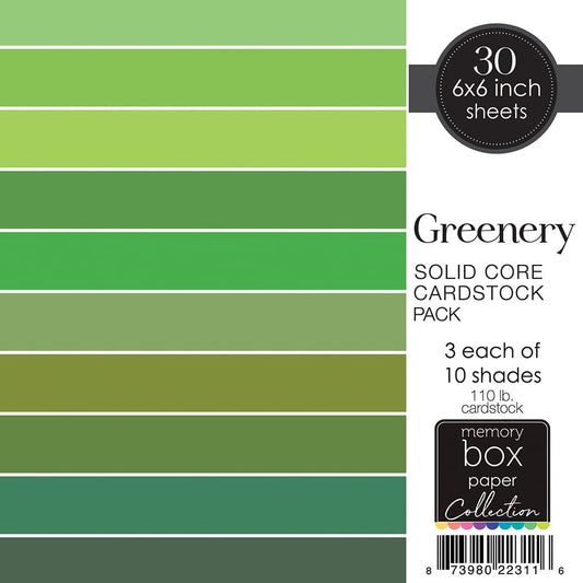 Greenery 6x6 Paper Pack