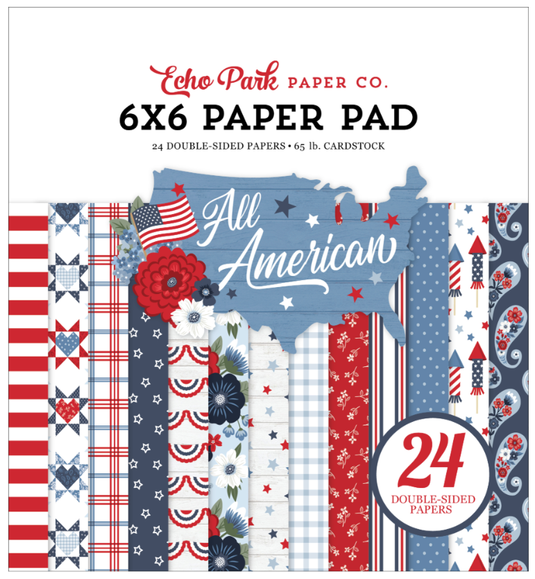 All American 6x6 Paper Pad