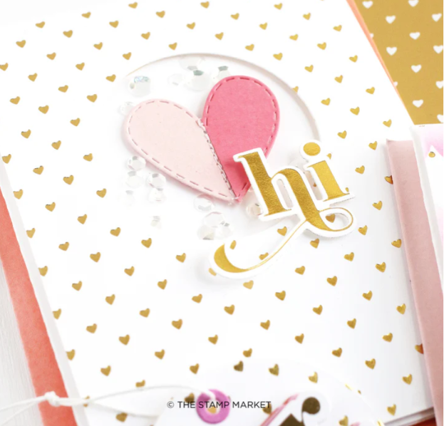 Say Hello Foil Plate & Die