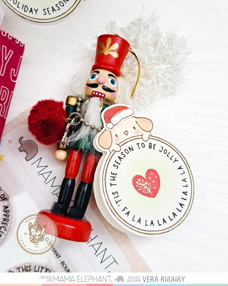 Round Tag Sentiments Stamp Set