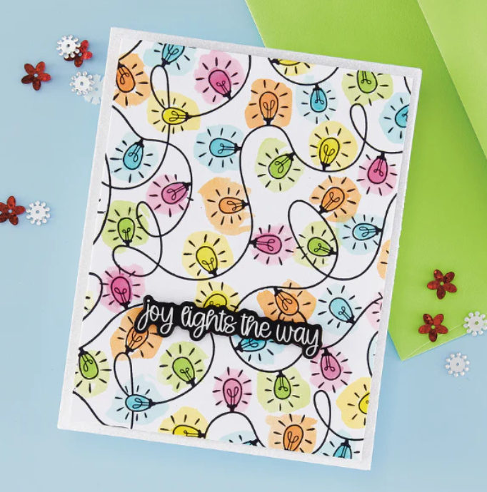 Twinkle Tidings Press Plate & Die Set