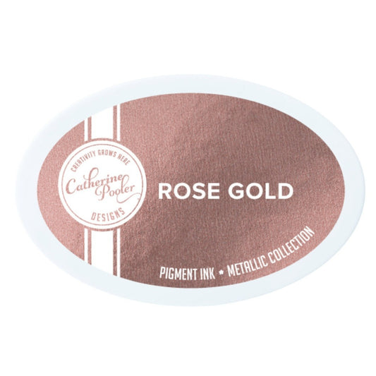 Rose Gold Metallic Pigment Ink Pad 