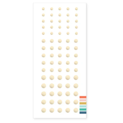 Enamel Dots: Shortbread