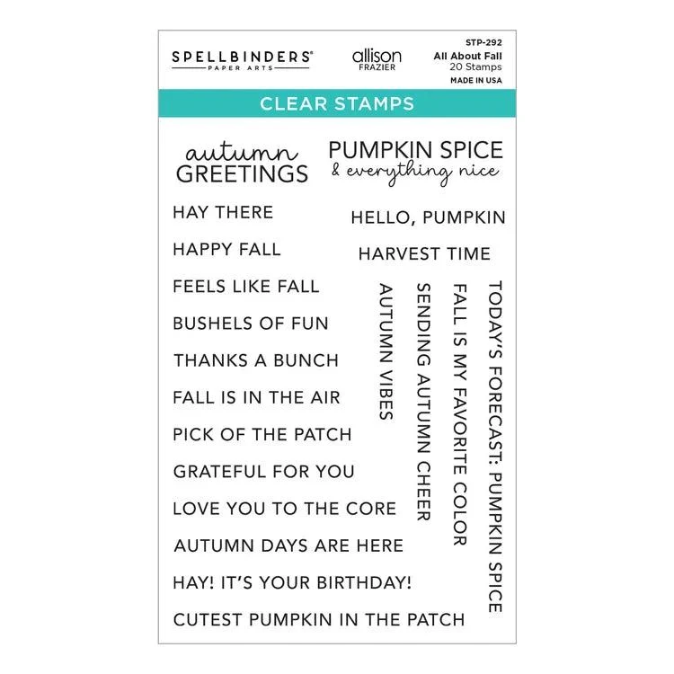 All About Fall Stamp Set