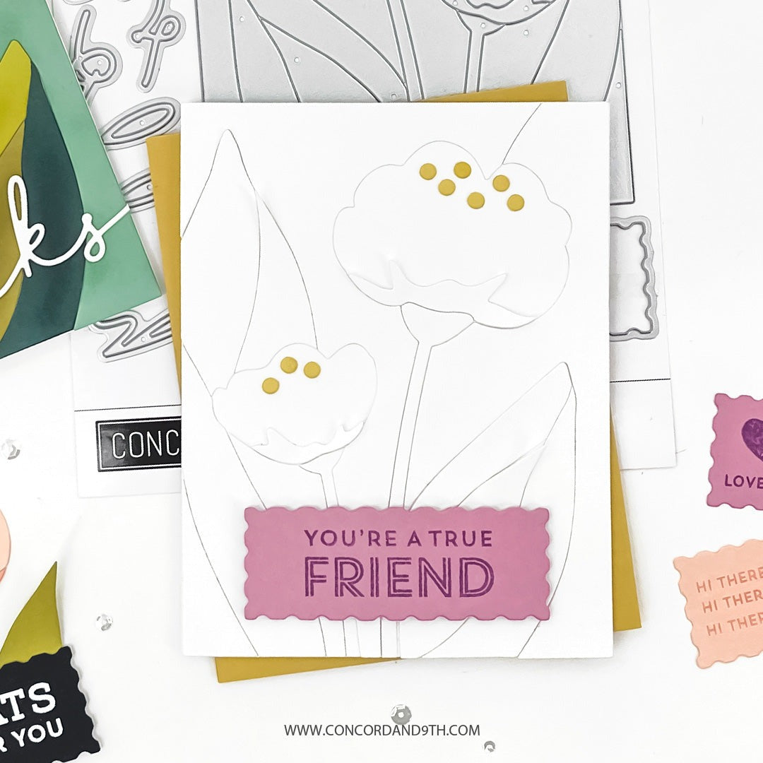 Spring Print Sentiments Stamp Set