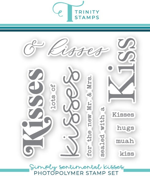 Simply Sentimental - Kisses Stamp Set