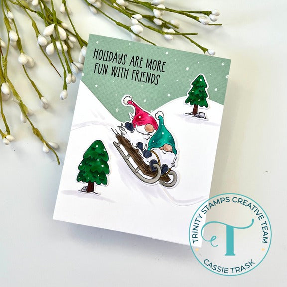 Sledding Fun Stamp Set