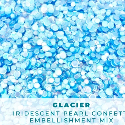 Glacier Iridescent Pearl Confetti