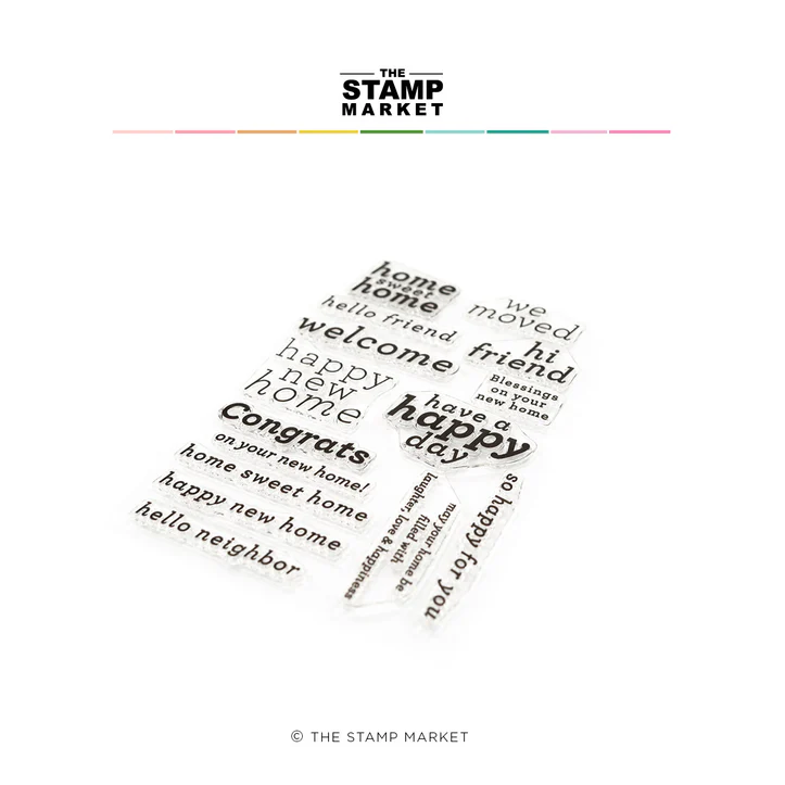 Happy Home Stamp Set