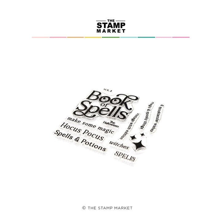 Book Of Spells Stamp Set