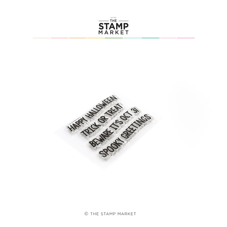 Halloween Greetings Stamp Set