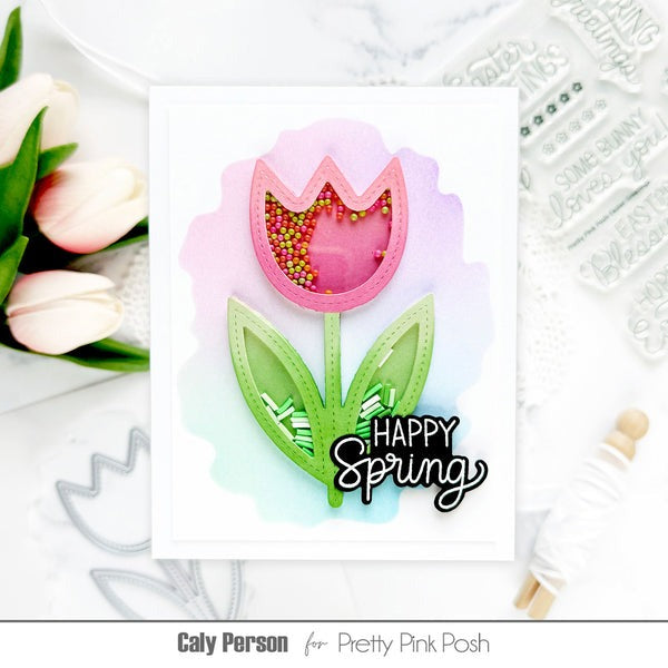 Watercolor Oval Stencil