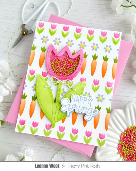 Springtime Border Stencils