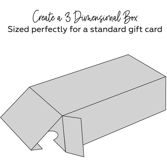 Vintage Gift Card Box Honey Cuts