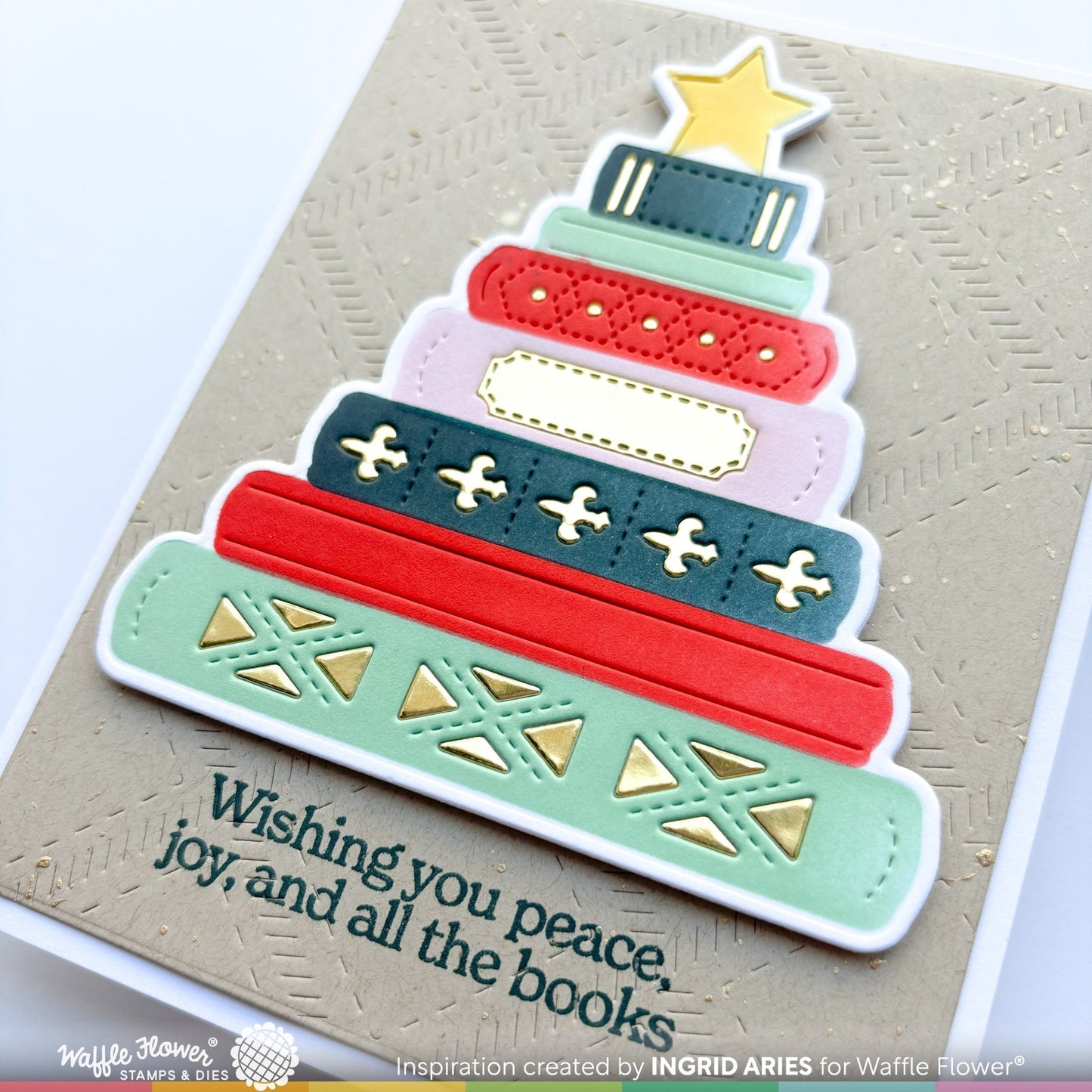 Merry Bookmas Die-n-Stencil