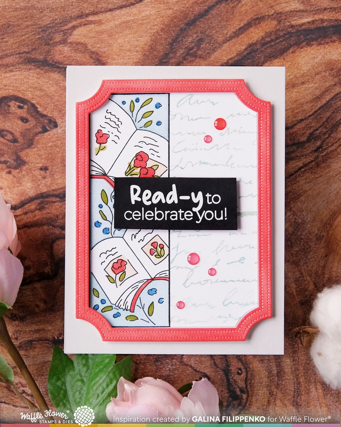 Round Bookmark - Book Lover Stamp Set