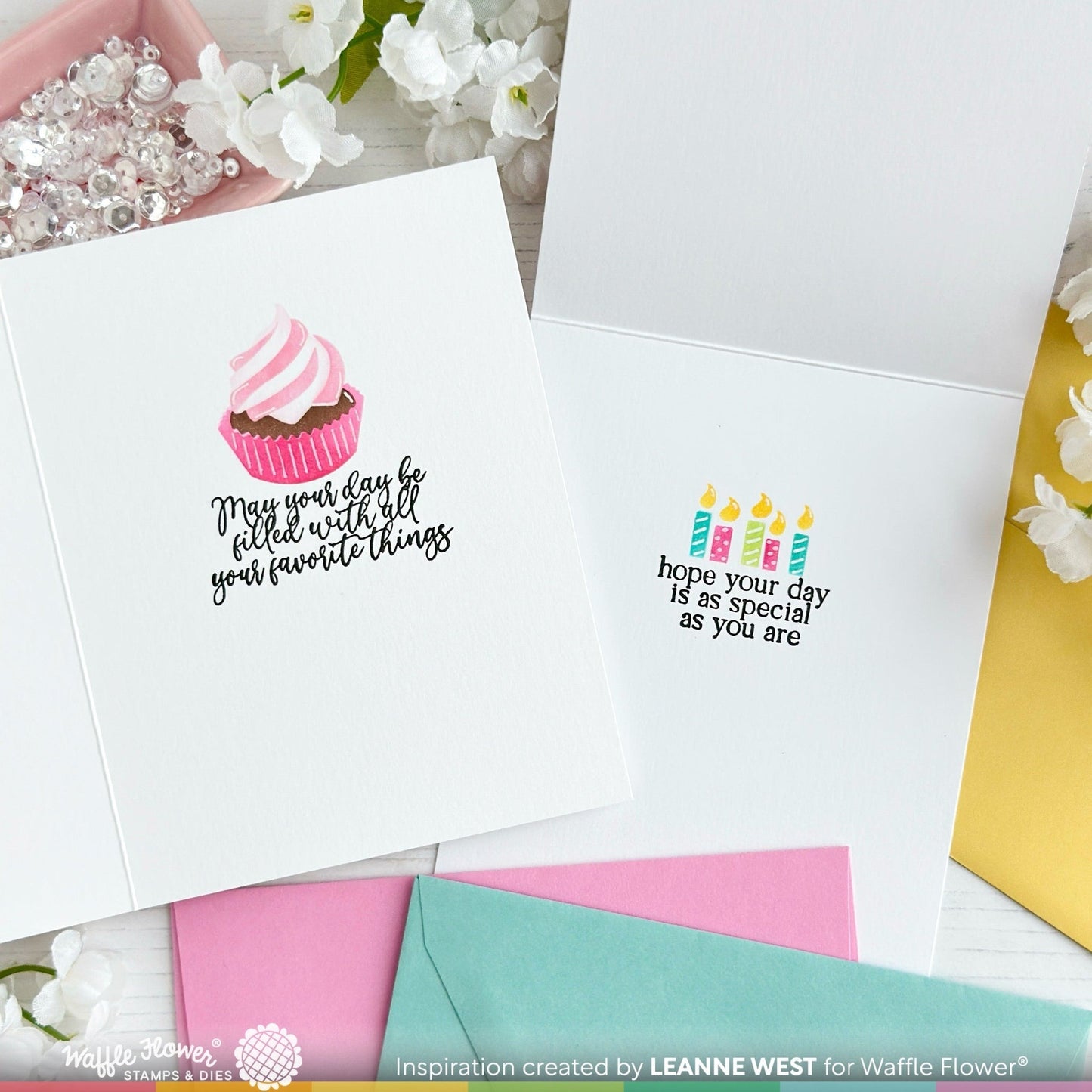 Inside Sentiments Birthday 2 Stamp Set
