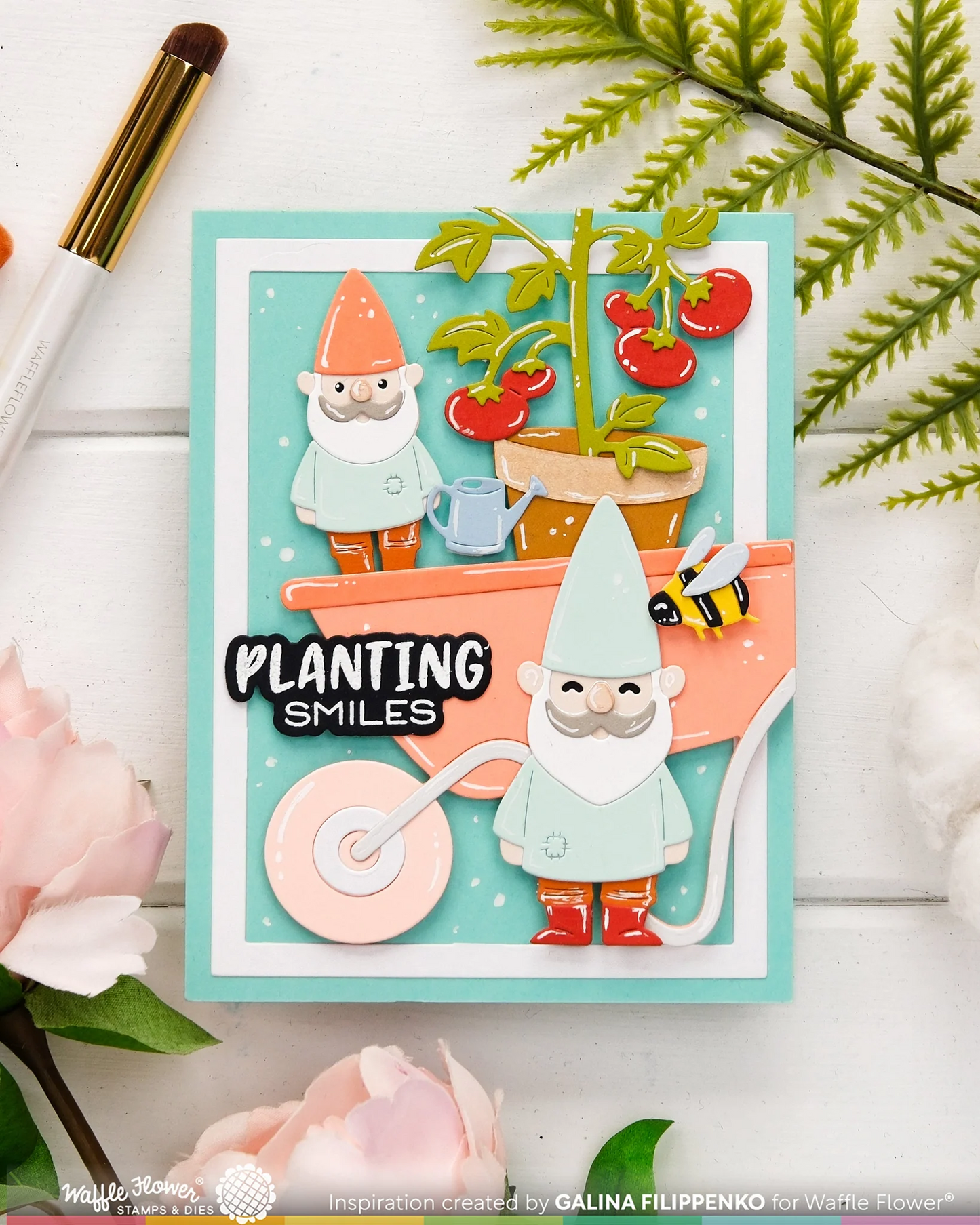 Postage Collage Gardening Add-ons Die