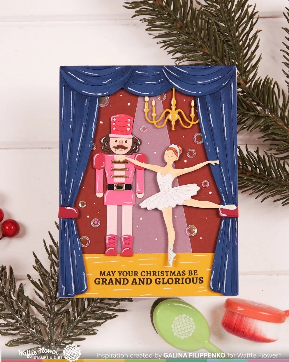 Ballerina Music Box Die