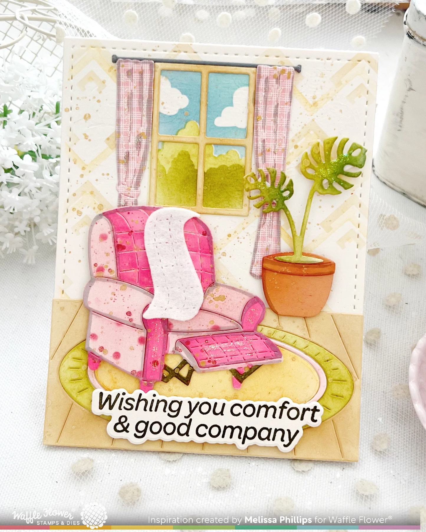 Cozy Spot Coloring Stencils