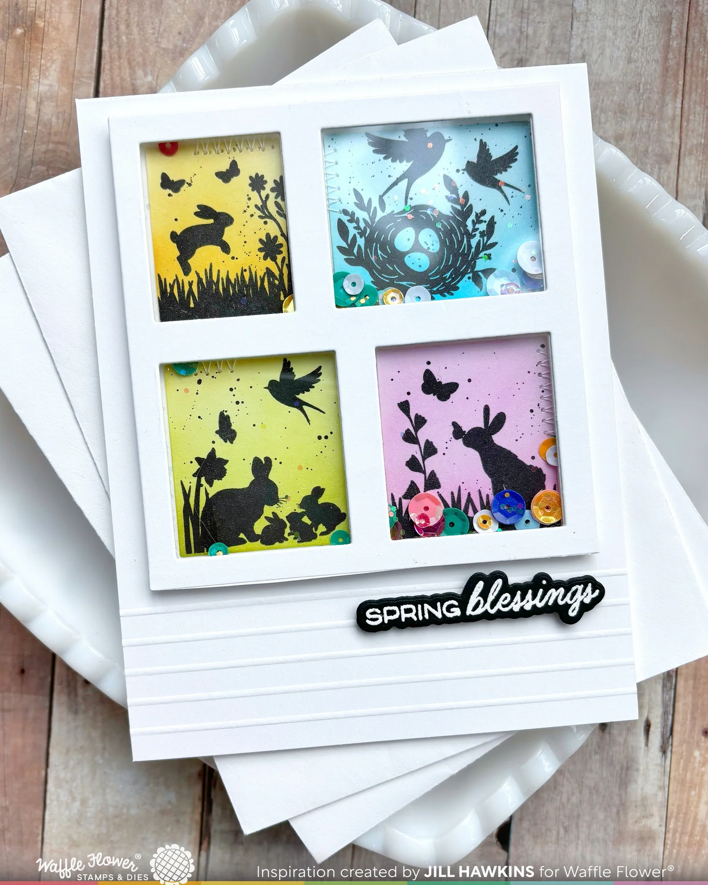 Basketful Sentiments Stamp & Die