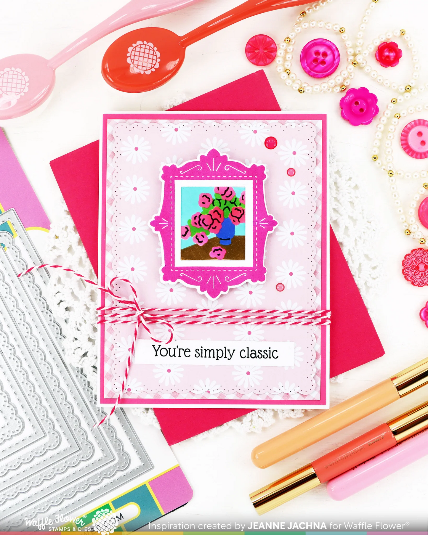 Postage Collage Frames Stamp & Die