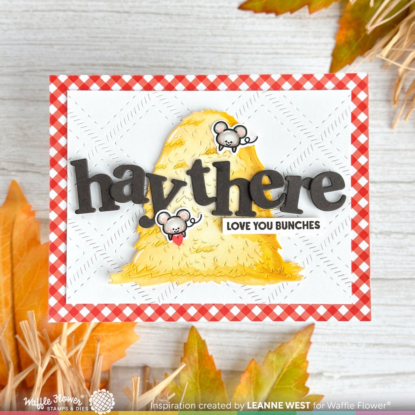 Hay There Die-n-Stencil