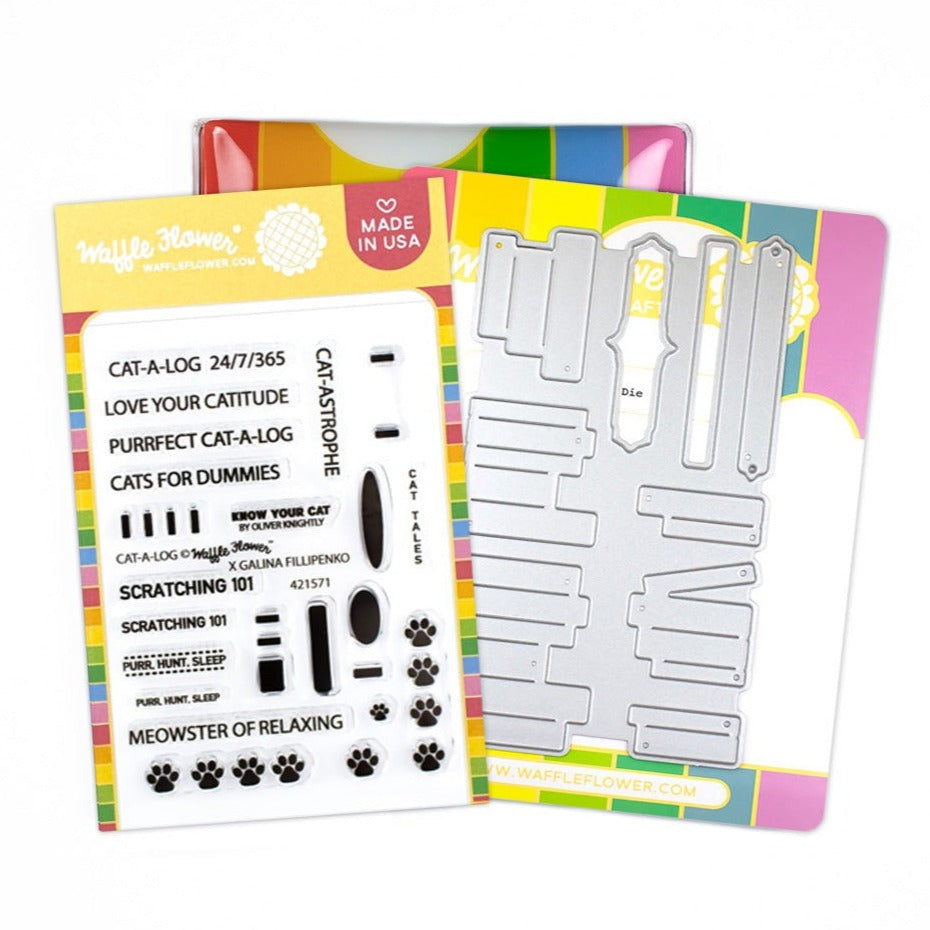 Cat-a-log Stamp & Die