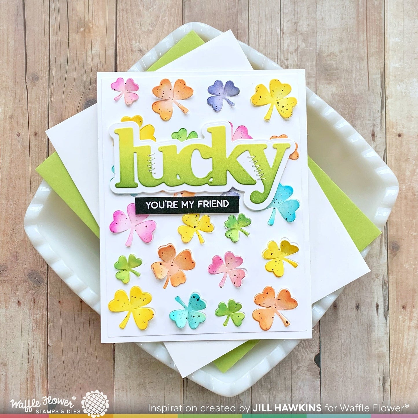 Pop-up Clover Panel Die