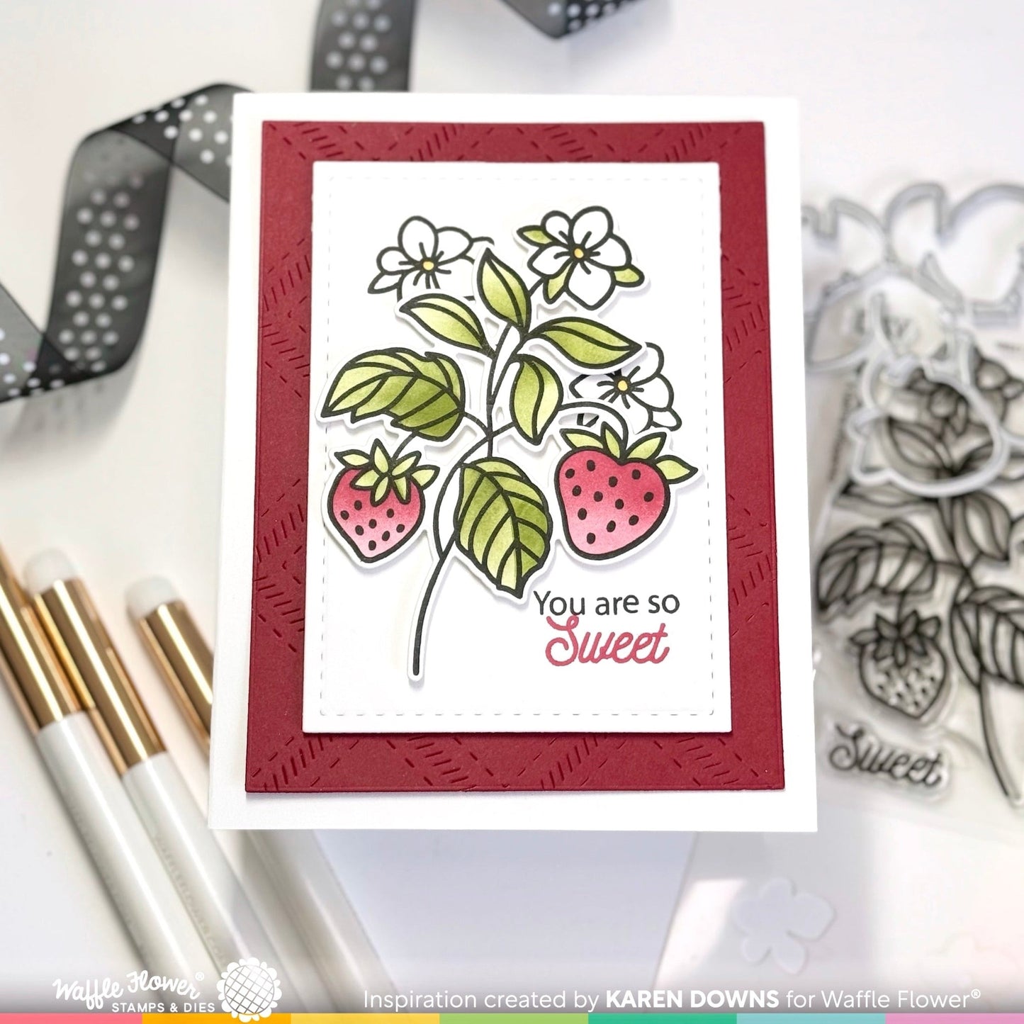 Sweet Strawberry Stamp Set