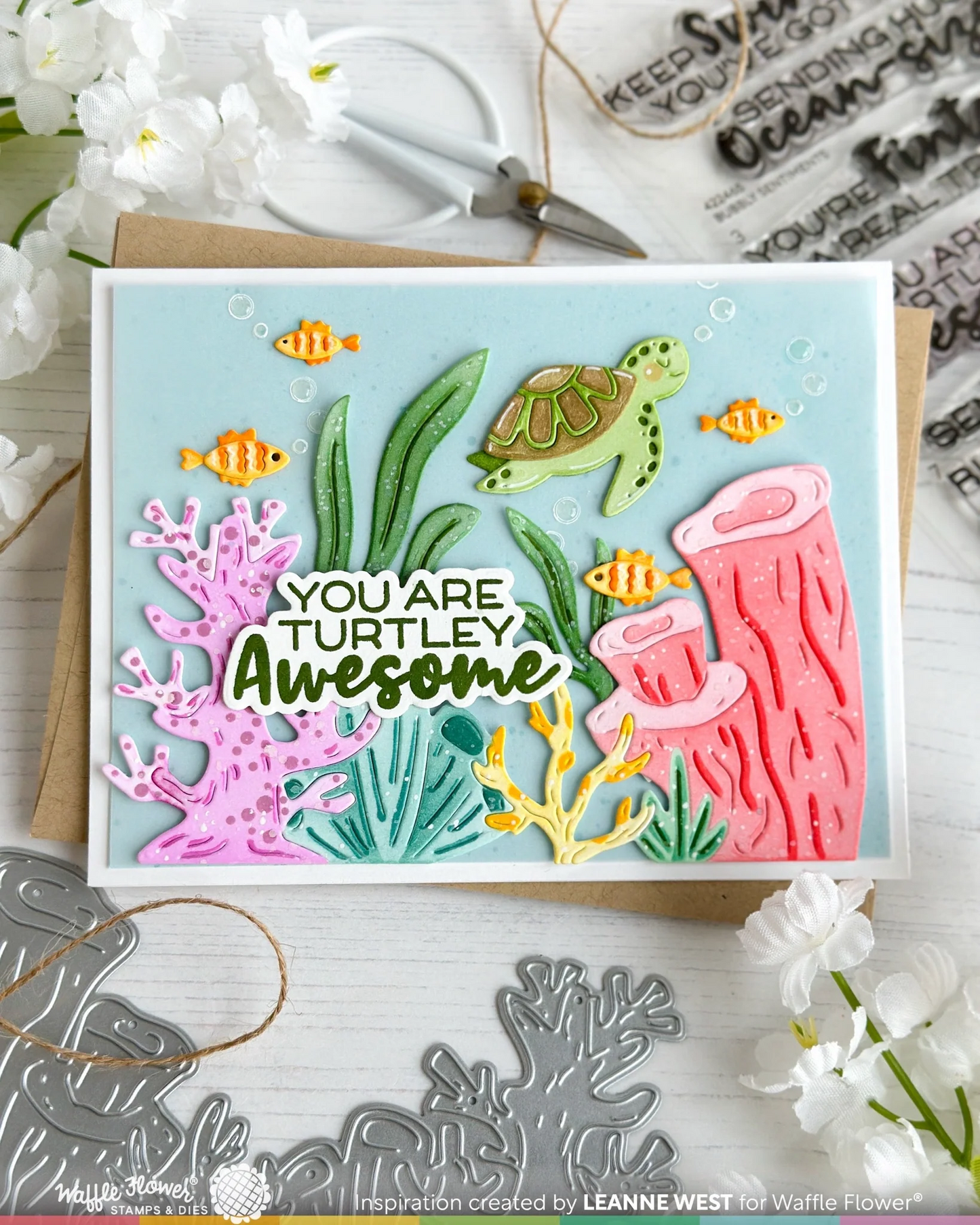 Bubbly Sentiments Stamp & Die