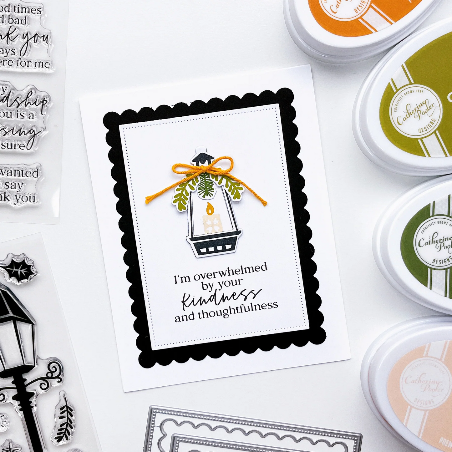 Inside Out Gratitude Sentiments Stamp Set