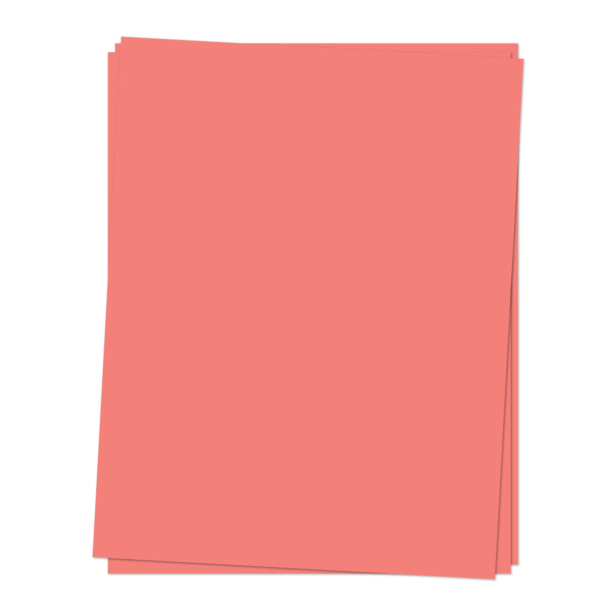 8.5 x 11 Cardstock: Watermelon