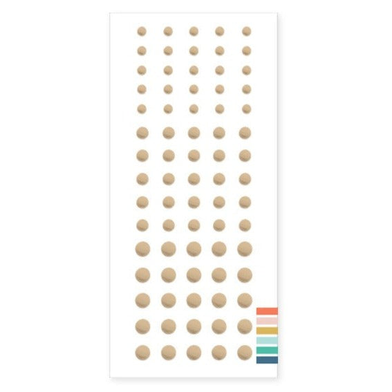 Enamel Dots: Wheat