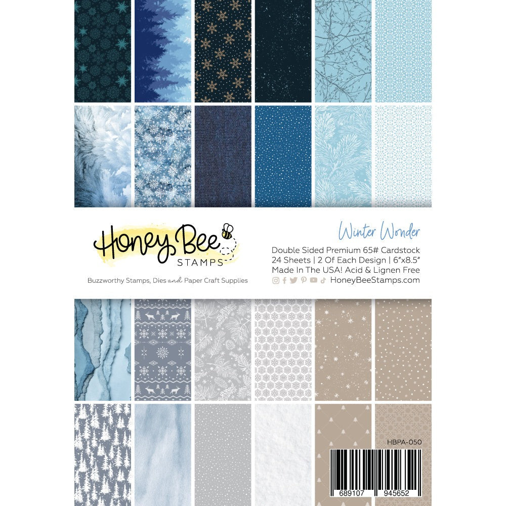 Winter Wonder Paper Pad 6 x 8.5