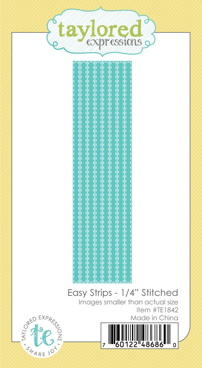 Easy Strips - 1/4" Stitched Dies