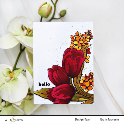 Build-A-Garden: Tulips & Friends Stamp & Stencil